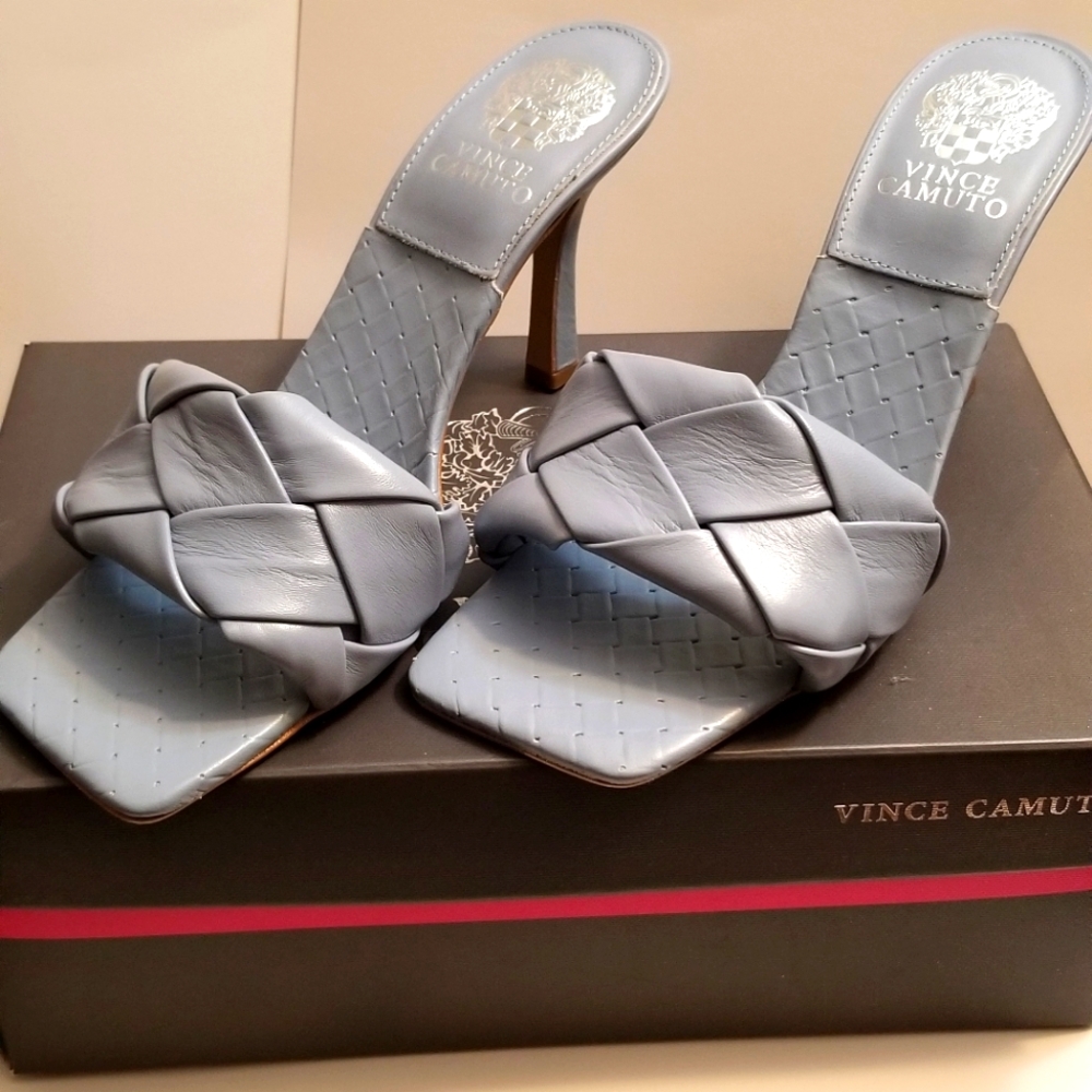 Vince Camuto Brelanie woven strap mule